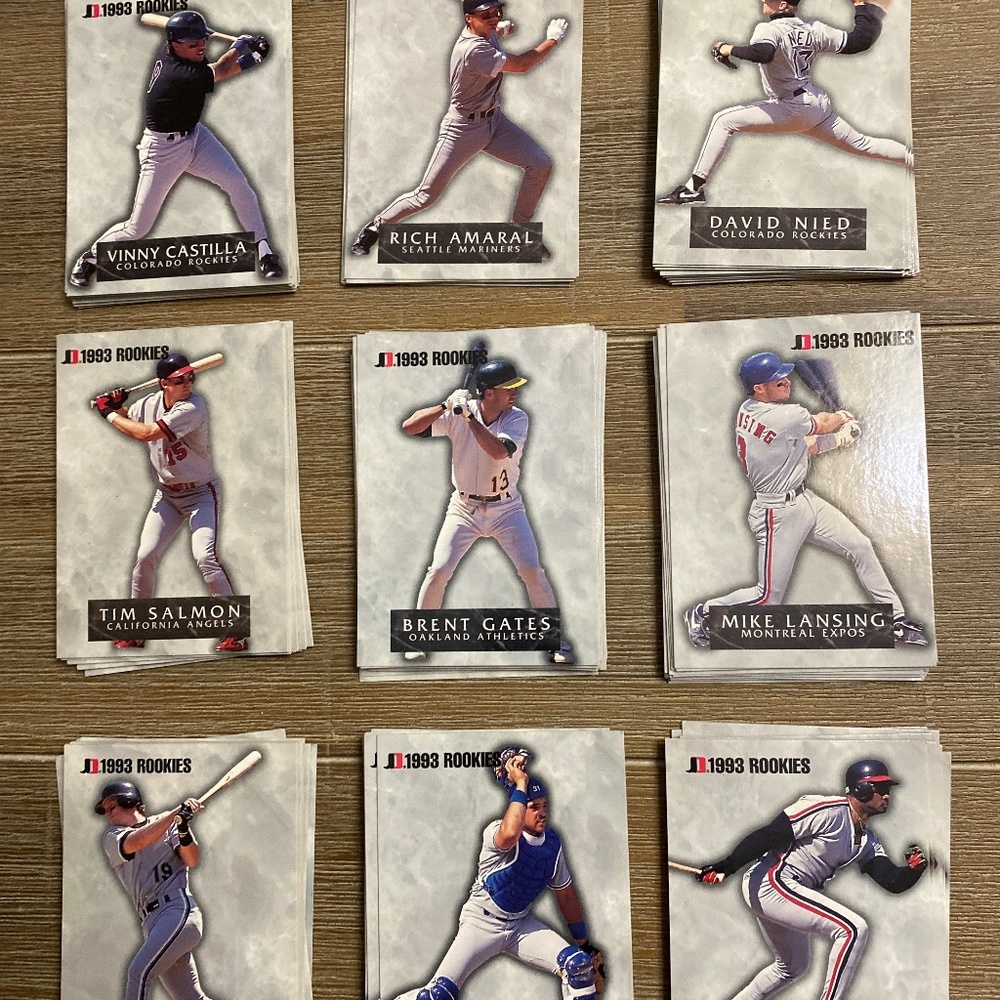 Baseball cards 1993 Rookies Pick any 3